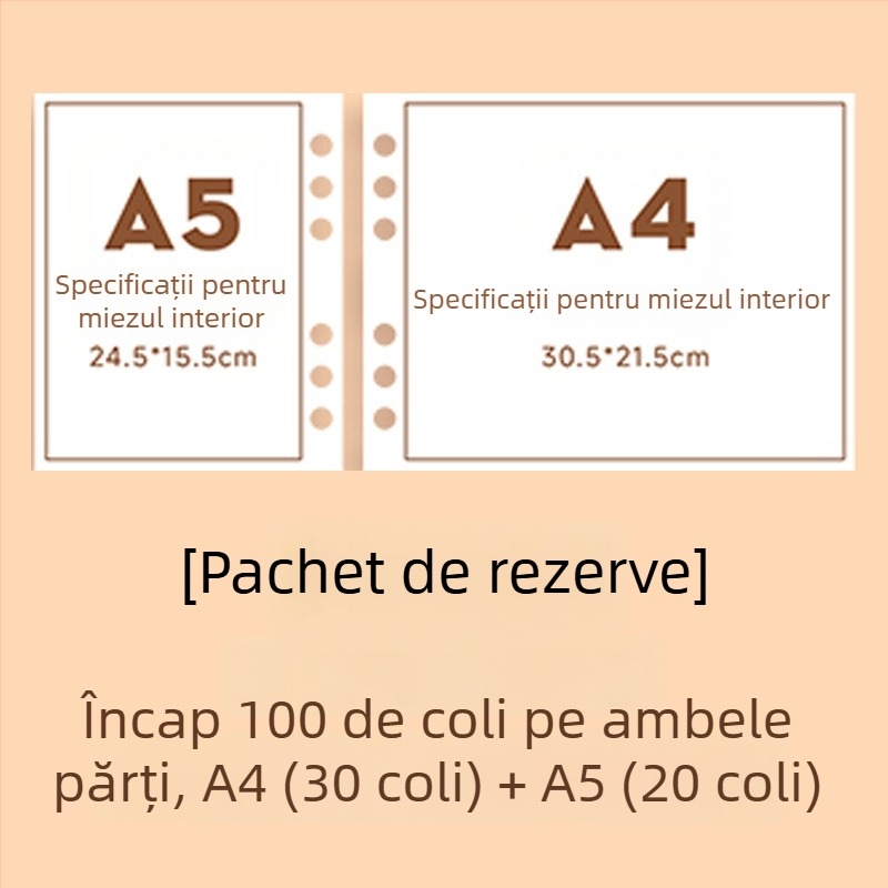 Album din material textil pentru sarcină, cu design rulabil, pentru rapoarte de ecografii și examene