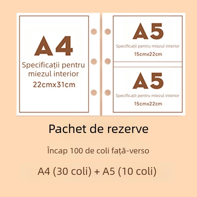 Album din material textil pentru sarcină, cu design rulabil, pentru rapoarte de ecografii și examene