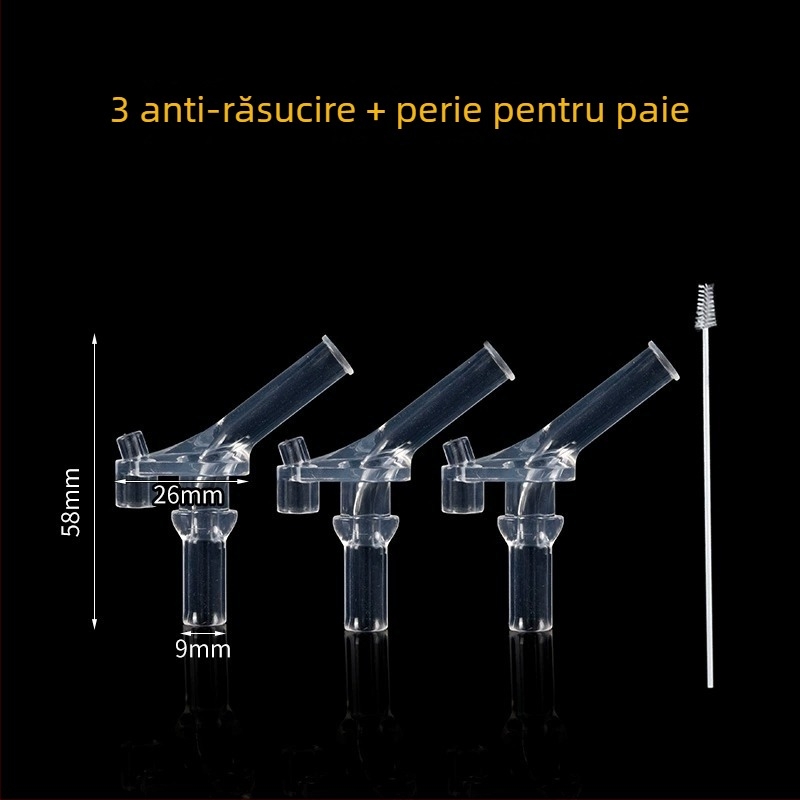 Capac termos universal cu dop din silicon anti scurgeri – accesorii pentru capac și pai