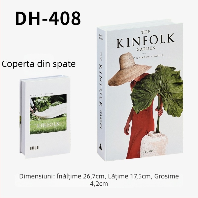 Carte decorativă în stil Instagram — replică minimalistă pentru recuzita de fotografie de modă