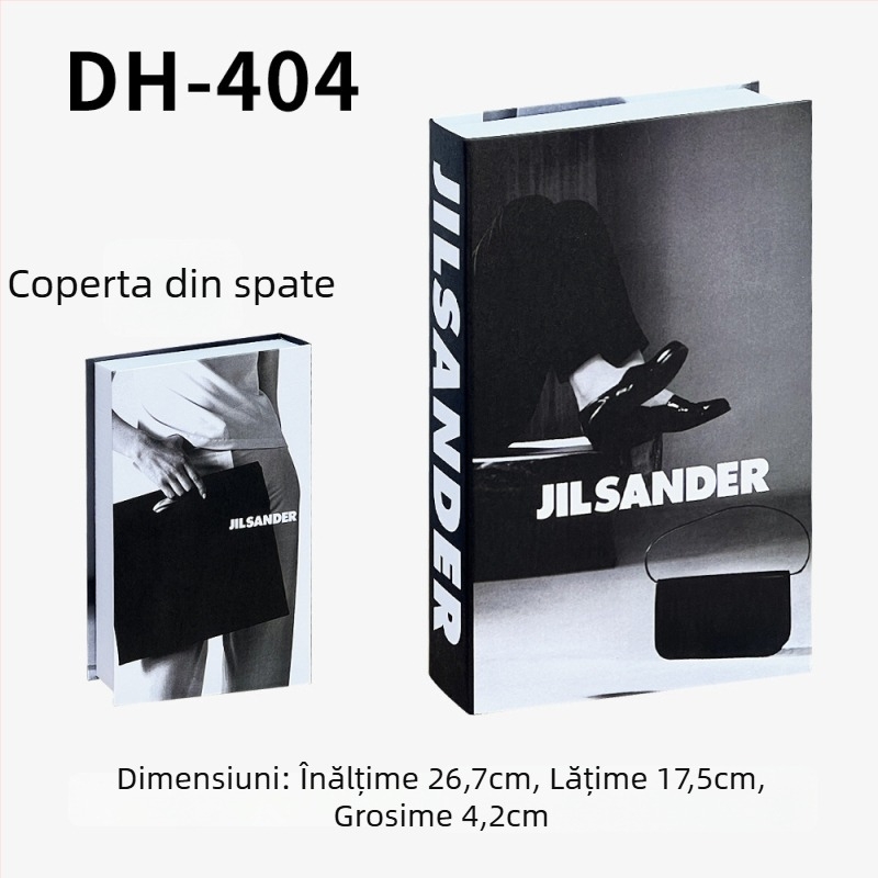 Carte decorativă în stil Instagram — replică minimalistă pentru recuzita de fotografie de modă