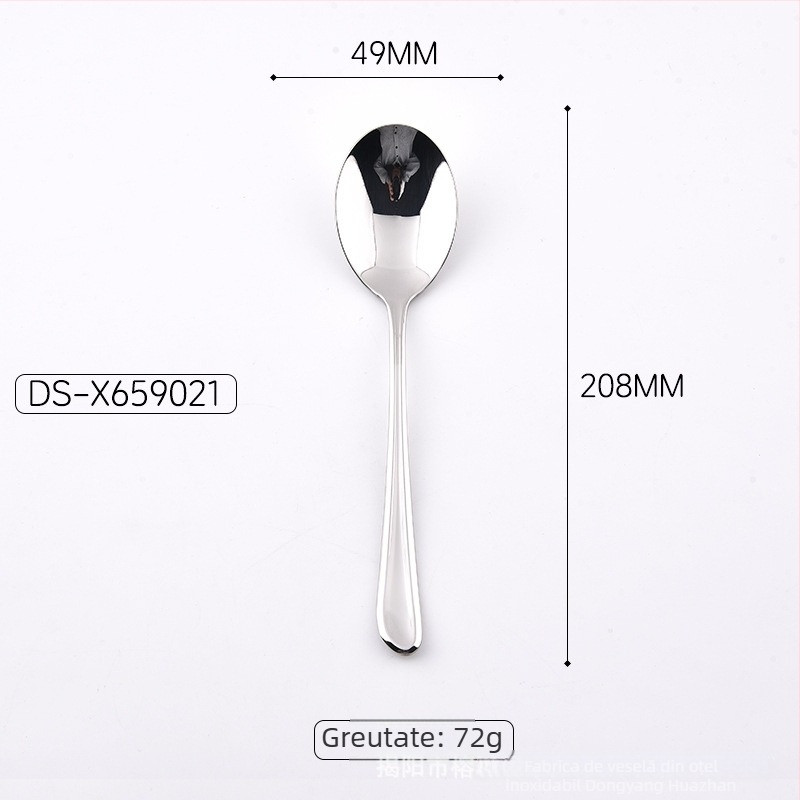 Set din oțel inoxidabil cu cuțit, furculă și lingură pentru masă în stil occidental – utilizare casnică, oțel inoxidabil 304, design minimalist modern, include cuțit pentru friptură, lingură de cafea și lingură de servire