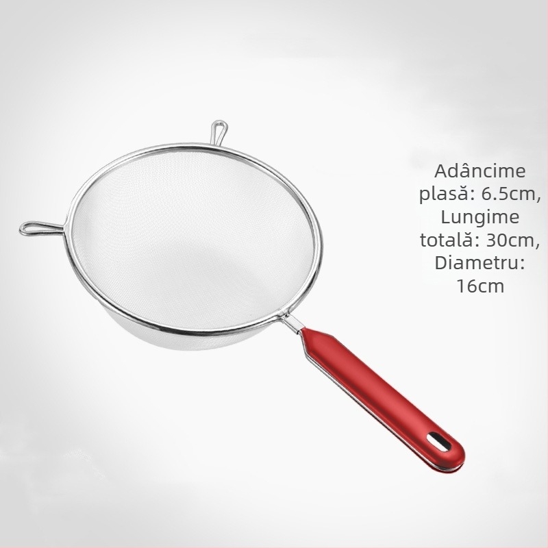 Strecurător mare din oțel inoxidabil 304 pentru sucuri, filtrare lapte de soia, tăieței și filtrare pentru medicina tradițională chineză