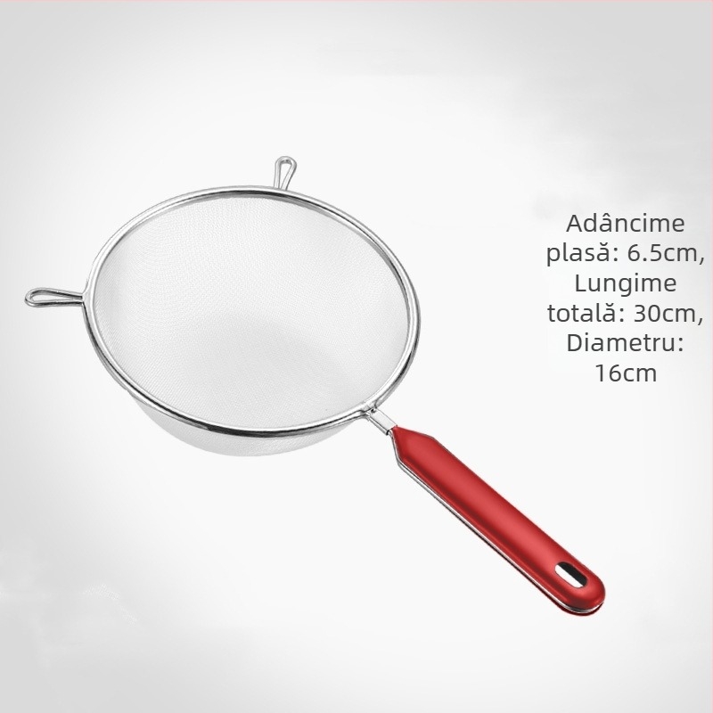 Strecurător mare din oțel inoxidabil 304 pentru sucuri, filtrare lapte de soia, tăieței și filtrare pentru medicina tradițională chineză