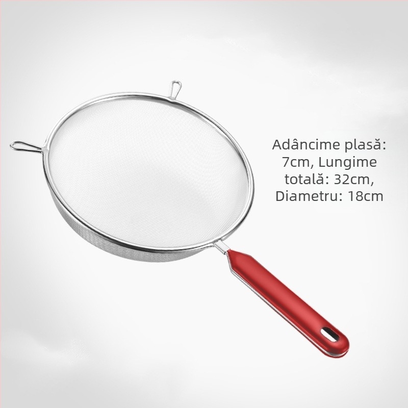 Strecurător mare din oțel inoxidabil 304 pentru sucuri, filtrare lapte de soia, tăieței și filtrare pentru medicina tradițională chineză