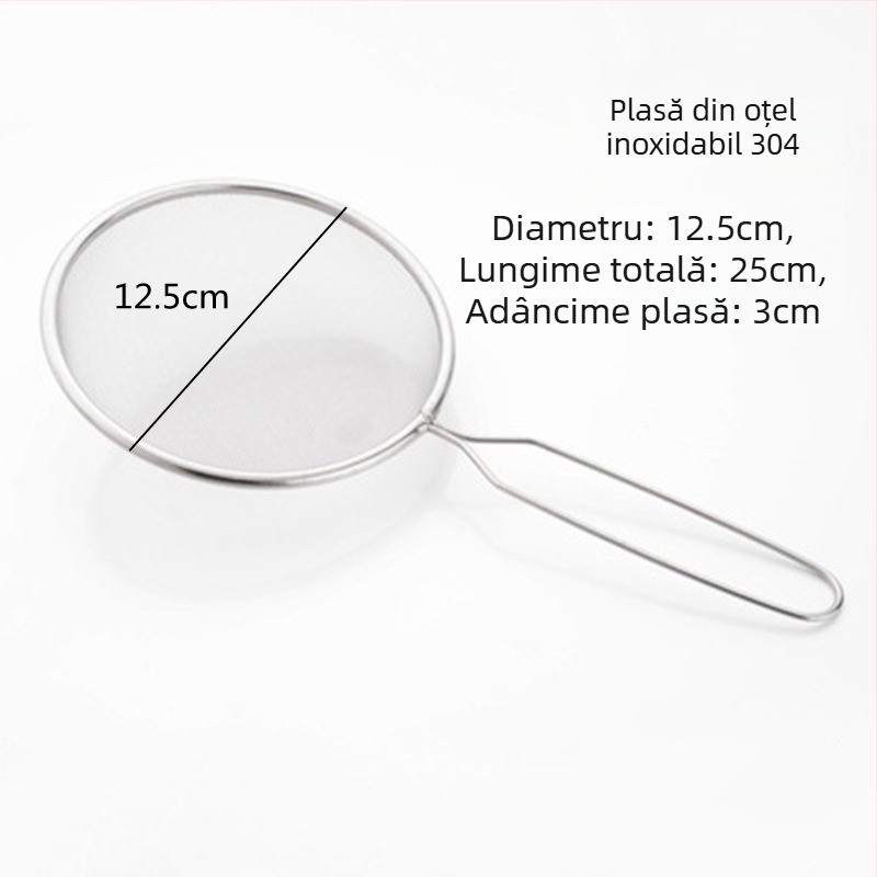 Strecurător mare din oțel inoxidabil 304 pentru sucuri, filtrare lapte de soia, tăieței și filtrare pentru medicina tradițională chineză