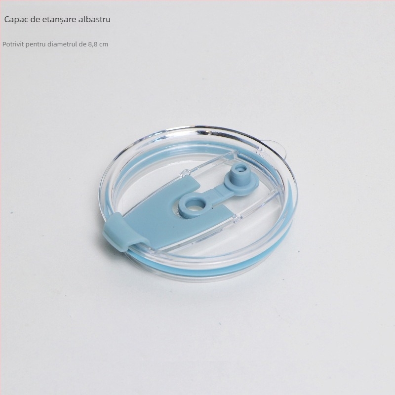 Capac din silicon pentru cană, protecție împotriva prafului și etanșare împotriva scurgerilor, formă circulară, pentru uz casnic și de birou