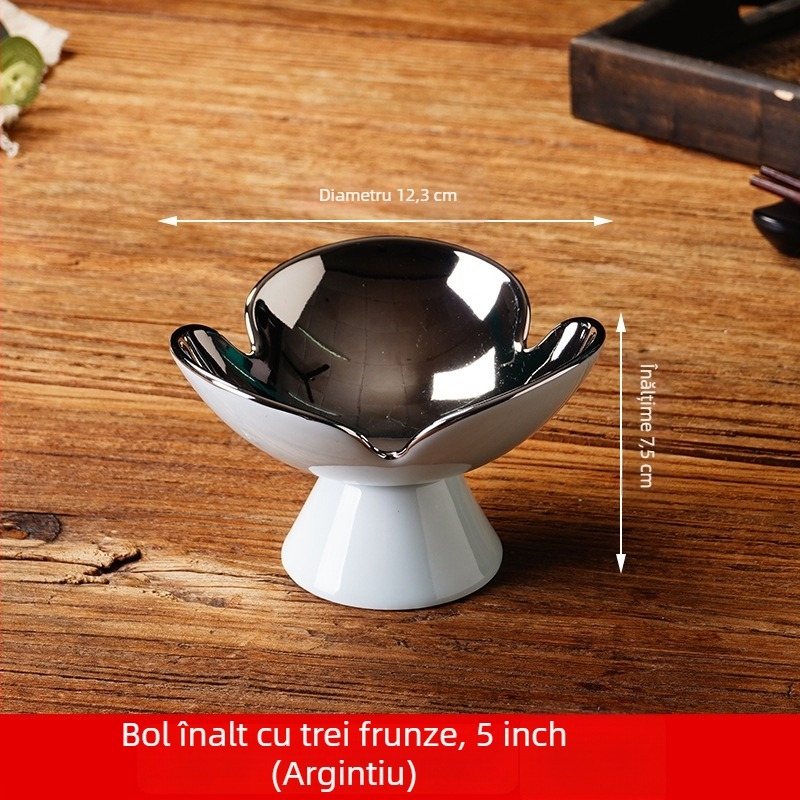 Farfurie înaltă de aperitiv, stil japonez, platou creativ pentru gustări, recipient mic personalizabil, porțelan decorativ, ceașcă de decor pentru sashimi