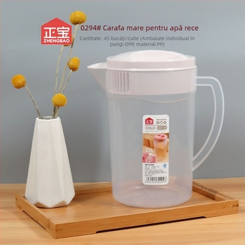 Recipient din PP, 3,5 L, cu marcaje de măsurare, pentru apă rece, sucuri și ceai cu lapte