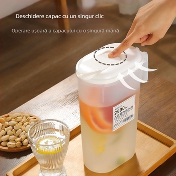 Cană de apă rece în stil japonez, cu capacitate mare, rezistență la temperaturi înalte și filtru integrat