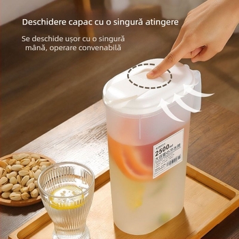 Cană de apă rece în stil japonez, cu capacitate mare, rezistență la temperaturi înalte și filtru integrat
