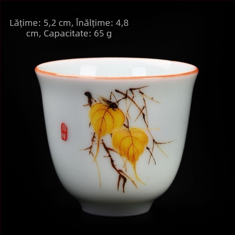 Ceainic de porțelan Shadow Blue, făcut manual, cu mâner și infuzor Yin-Yang, Shuya Xishi, stil minimalist modern