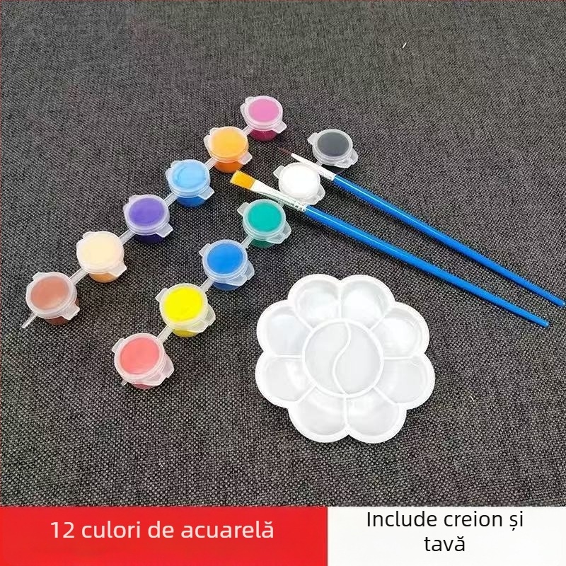 Nou DIY suport pentru pixuri gravat cu flori și păpușă din ipsos aromată - colorare, ornament creativ de artizanat