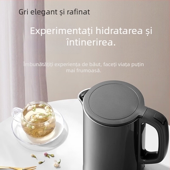 Supor Fierbător electric, 1.5 L, oțel inoxidabil 304, Oprire automată, Pentru uz casnic