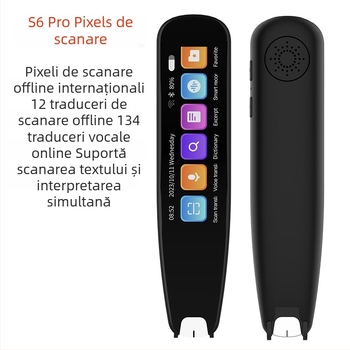 S6 Pro stil de scanare multilingv pentru traducere și lectură — Chineză, Engleză, Germană, Franceză, Japoneză, Coreeană și Cantoneză Tradițională