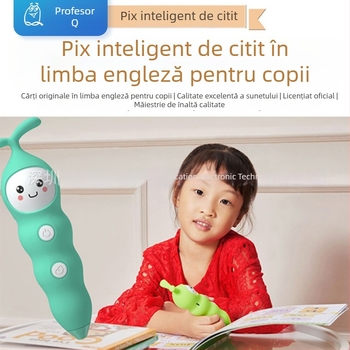 Peniță de citire pentru copii mici – dispozitiv de învățare a poveștilor, personalizabil OEM/ODM
