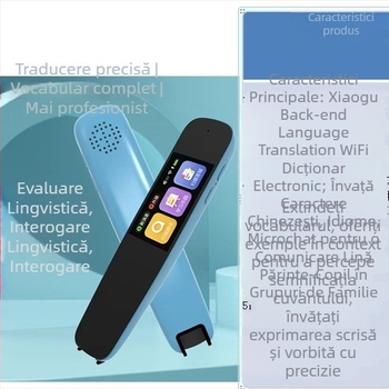 Peniță dicționar pentru elevi, cu citire sincronizată a materialelor didactice