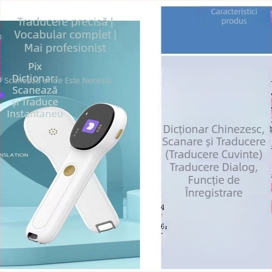 Peniță dicționar pentru elevi, cu citire sincronizată a materialelor didactice