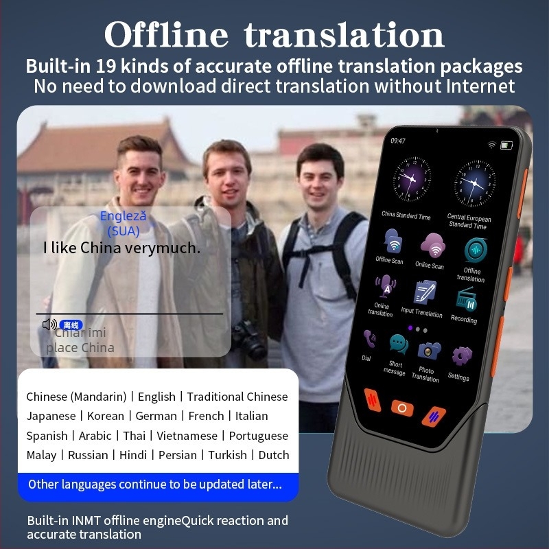 A30S pix de traducere offline cu scanare inteligentă, versiune în limba engleză, învățare vocală cu traducere mutuală, pix de citire și dicționar