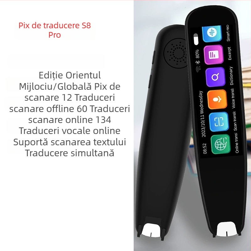 Pix de traducere prin scanare offline, cu traducere vocală în mai multe limbi și scanare a textului arab