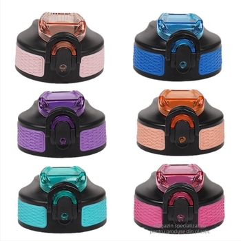 Capac pentru pahar sport de 32oz, diametru interior 65 mm, capac cu pai în stil spațial, sigilat, din plastic