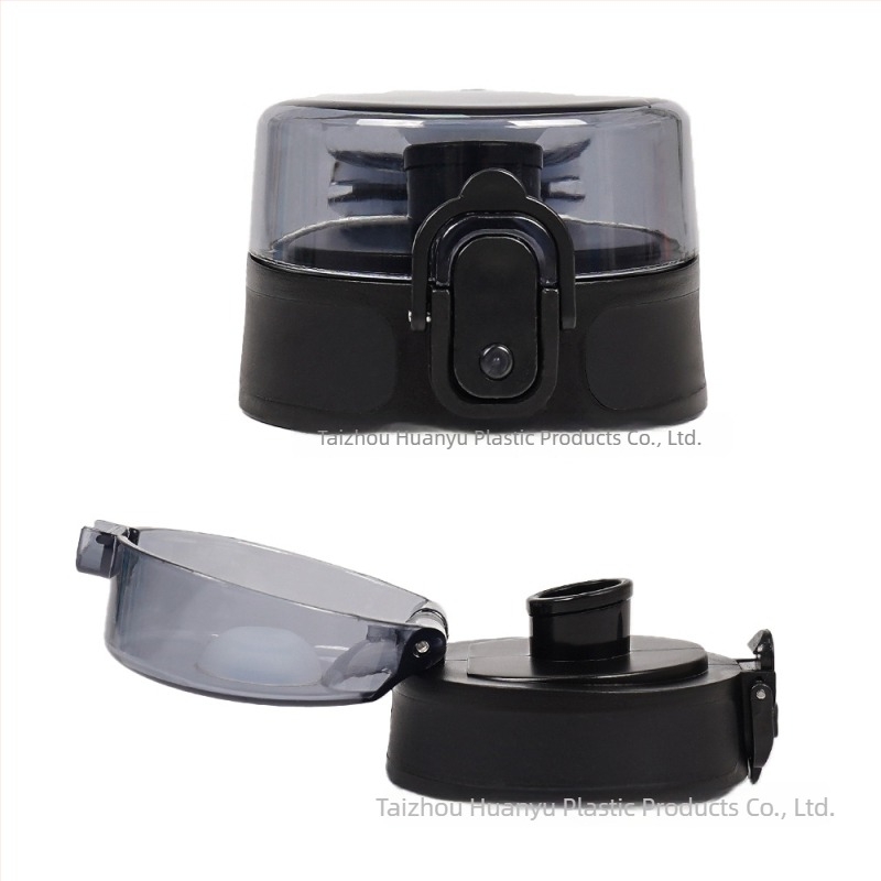 Capac pentru pahar sport de 32oz, diametru interior 65 mm, capac cu pai în stil spațial, sigilat, din plastic