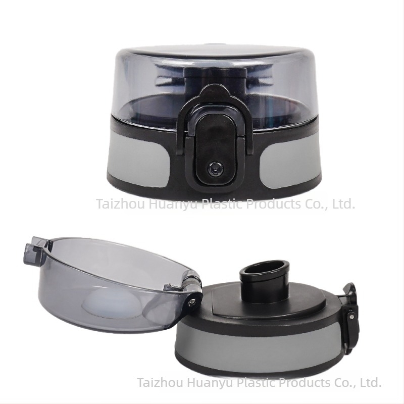 Capac pentru pahar sport de 32oz, diametru interior 65 mm, capac cu pai în stil spațial, sigilat, din plastic