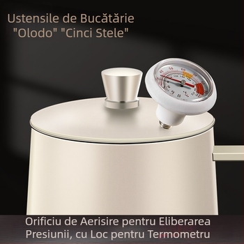 Ceainic pentru pour-over din oțel inoxidabil 304, cu control al temperaturii, gură îngustă și lungă, unelte de cafea lucrate manual