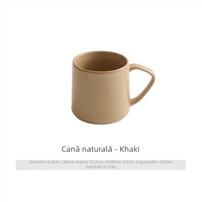 Cafetieră ceramică pentru cafea turnată manual, filtru în stil englezesc, set retro de filtre pentru cafea, ustensile pentru filtrare prin picurare, set cadou