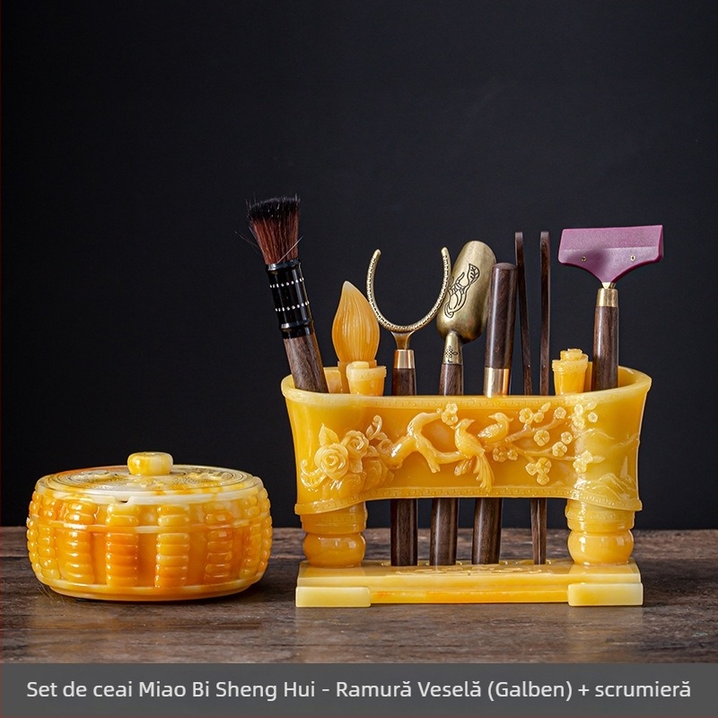 Set ceremonie ceai cu șase domni – accesorii Kung Fu ceai