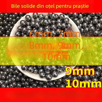 Mingi din oțel de 8 mm, suprafață lustruită, 10 kg la gros
