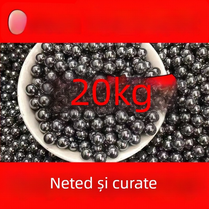 Mingi din oțel de 8 mm, suprafață lustruită, 10 kg la gros