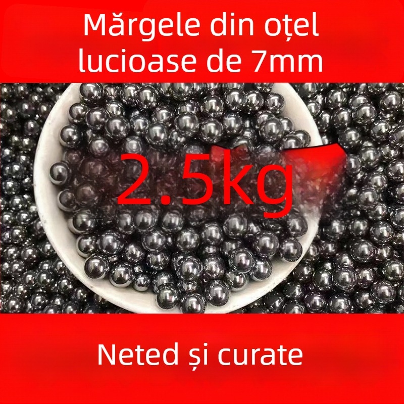 Mingi din oțel de 8 mm, suprafață lustruită, 10 kg la gros