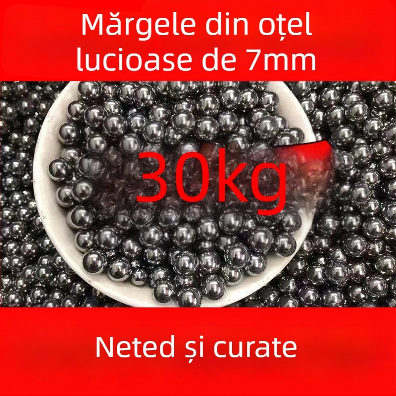Mingi din oțel de 8 mm, suprafață lustruită, 10 kg la gros