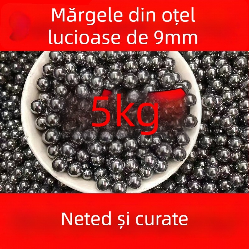 Mingi din oțel de 8 mm, suprafață lustruită, 10 kg la gros