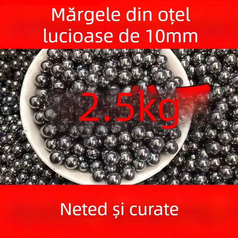 Mingi din oțel de 8 mm, suprafață lustruită, 10 kg la gros