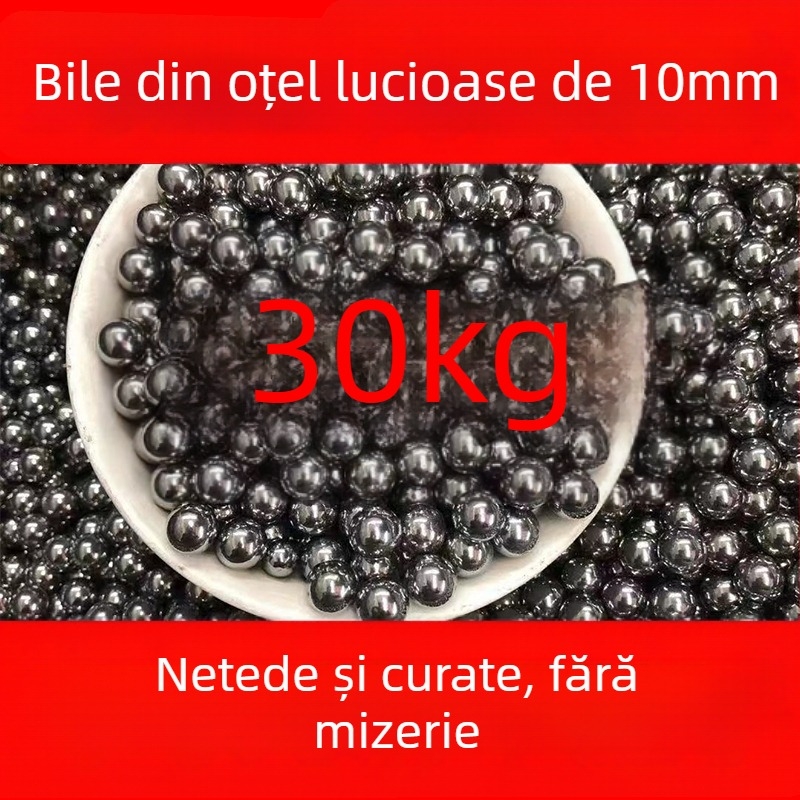 Mingi din oțel de 8 mm, suprafață lustruită, 10 kg la gros