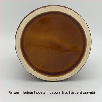 Linda sticlă ceramică pentru vin cu dragon, stil Maotai, Guotai, din ceramică albă, 0,5 kg