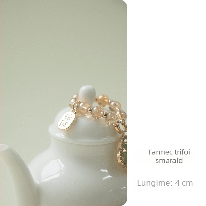 Accesoriu manual pentru ceașcă de ceai cu capac și șnur, decor pentru ceremonia ceaiului, pandantiv mic și delicat