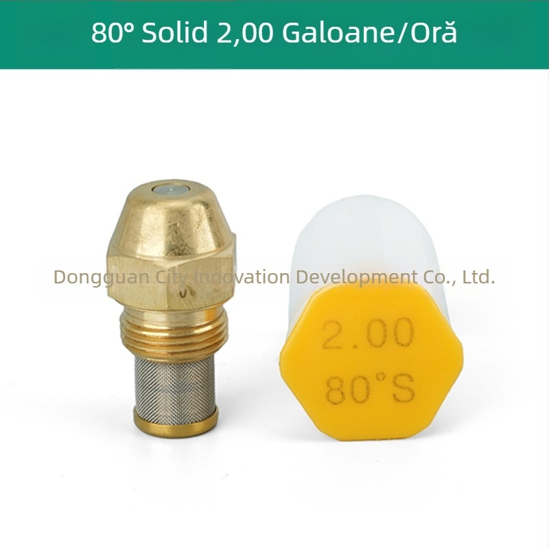 Duză din alamă Danfoss de 80° pentru arzător cu metanol-dizel și sobă cu ulei vegetal