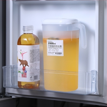 Carafă pentru apă rece, capacitate mare, rezistentă la temperaturi înalte, din material alimentar, pentru sucuri și ceai, infuzie la rece.