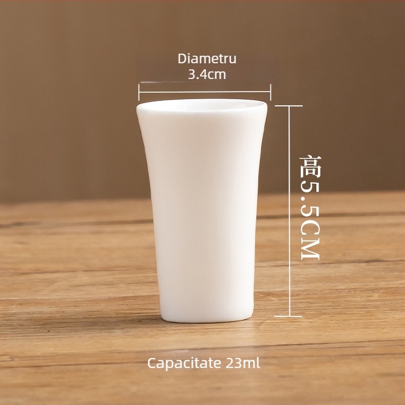 Ceașă de ceai porțelan Gongfu cu aromă, o singură ceașcă, accesorii ceramice pentru ceai în stil chinezesc