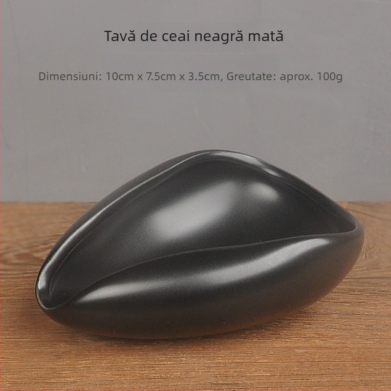 Set din porțelan albastru și alb pentru ceai, linguriță și separator, design lotus, culoare sub glazură la temperaturi înalte, artă a ceaiului și ceremonie a ceaiului
