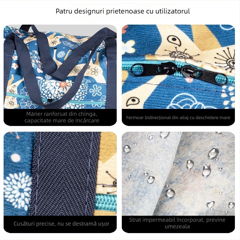 Geantă de voiaj cu capacitate mare, compatibilă cu bagaje pe roți, organizator portabil pentru călătorii de afaceri, geantă ușoară de mână pentru femei
