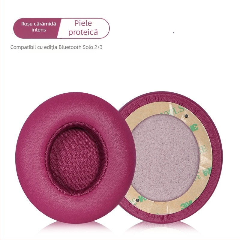 Perne din piele pentru Beats Solo3 și Solo2 Wireless căști Bluetooth