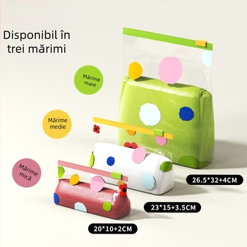Pungă sigilată pentru alimente, pungă groasă pentru uz casnic cu fermoar, pungă de ambalare cu fermoar pentru frigider și congelator, porționare