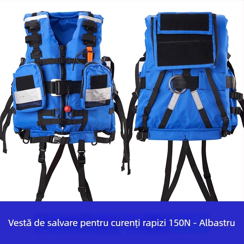 Vestă de salvare cu plutire ridicată pentru intervenții în ape, 200N, echipament de salvare pentru situații de urgență la inundații
