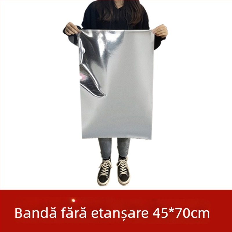 Pungă mare pentru ceai din folie de aluminiu, etanșă la umezeală, autosigilantă, în mai multe dimensiuni