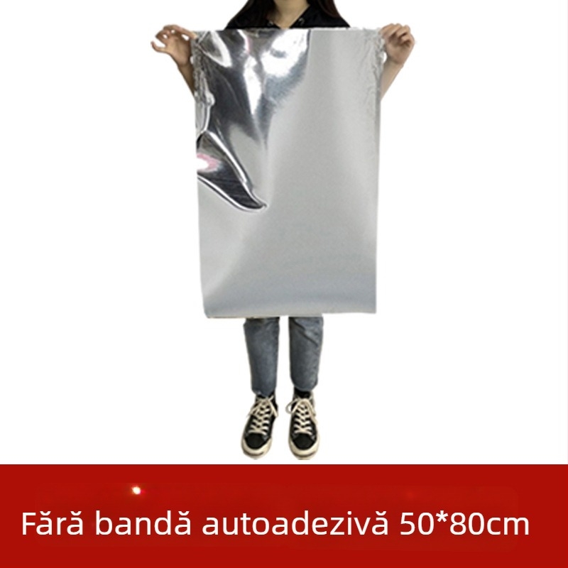 Pungă mare pentru ceai din folie de aluminiu, etanșă la umezeală, autosigilantă, în mai multe dimensiuni