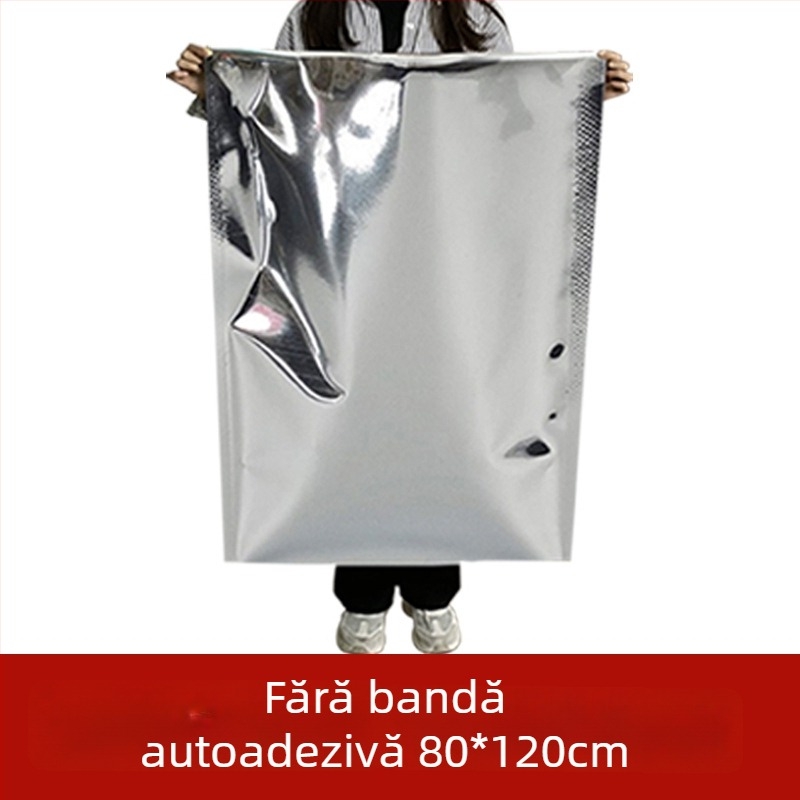 Pungă mare pentru ceai din folie de aluminiu, etanșă la umezeală, autosigilantă, în mai multe dimensiuni